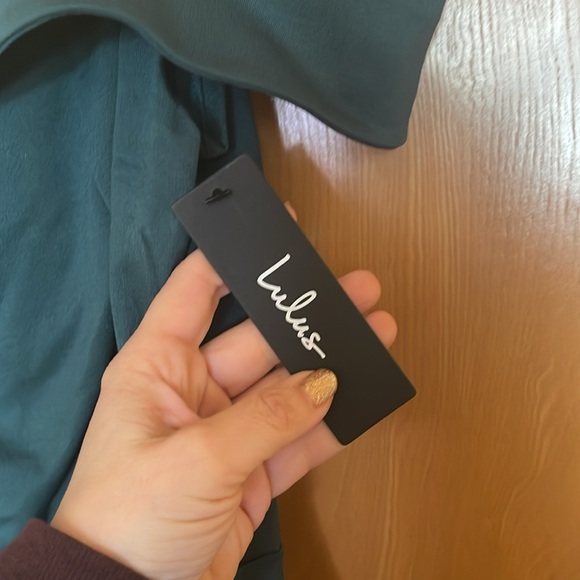 Lulu’s Forest Green A-Line Dress - Picture 3 of 7